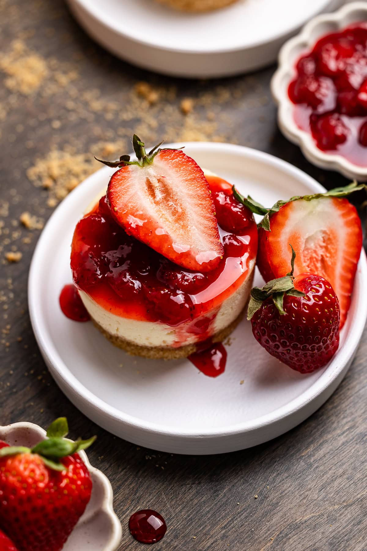 چیزکیک توت فرنگی